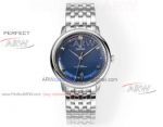 Fake BLS Omega De Ville Prestige Master Chronometer Blue Dial Stainless Steel 40mm 